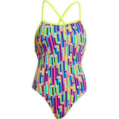 FUNKITA STRAPPED IN MIXED SIGNALS Women's Swimsuit (One Piece) Multicoloured 2020 0